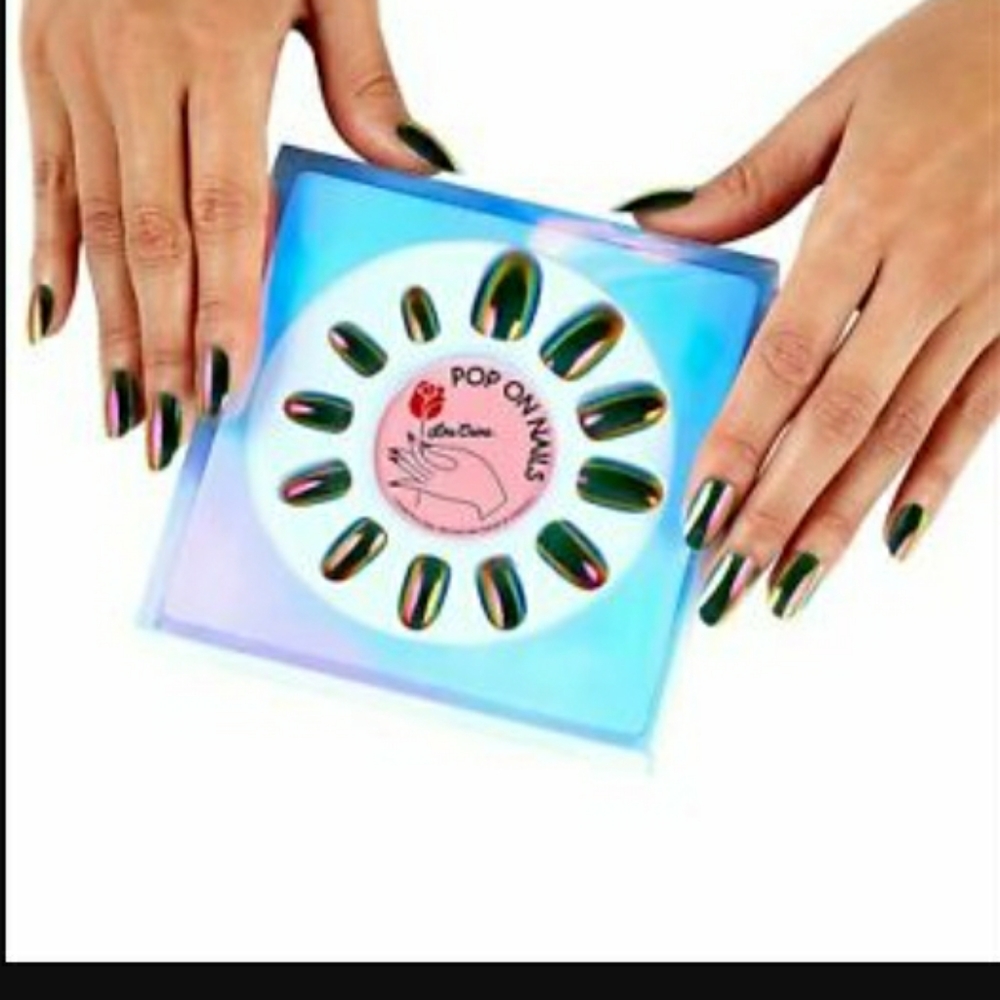 ❇️LIZARD Lime Crime DISCONTINUED Pop On Nails NWT
